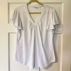 LuLaRoe • Susie Ruffle Sleeve Top